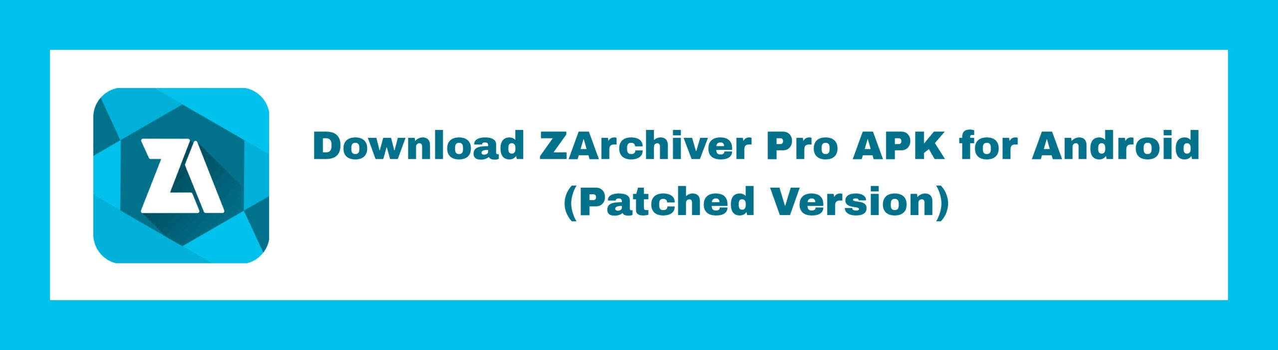 Download ZArchiver Pro APK