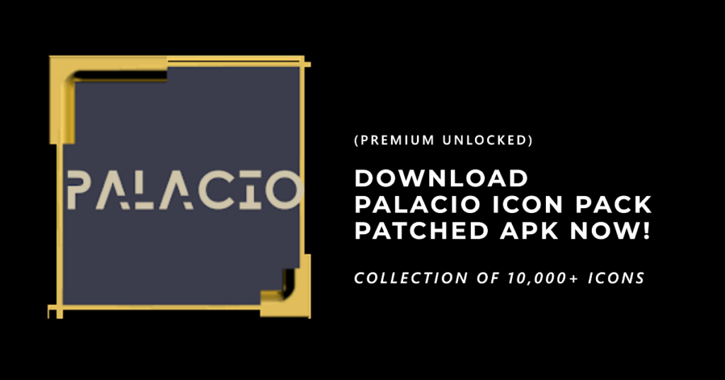 download palacio icon pack patched apk