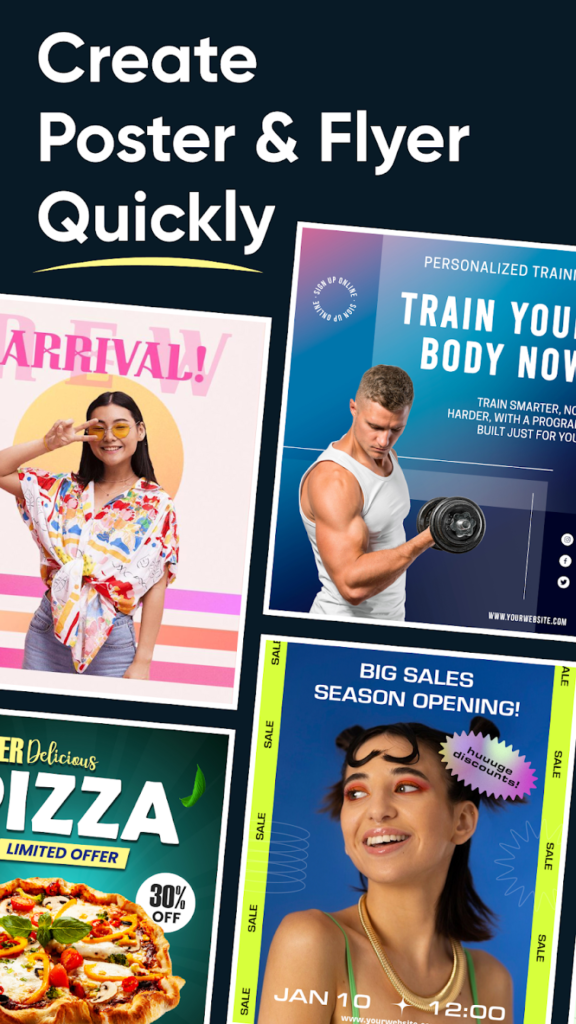 make posters and flyers for free