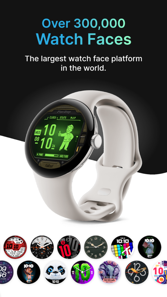 over 300000 watch faces