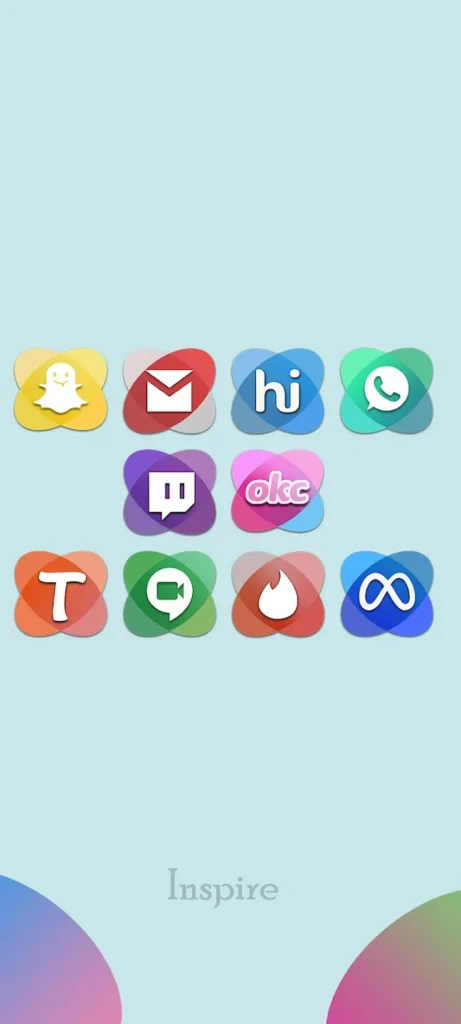 colorful HD inspire icons for free
